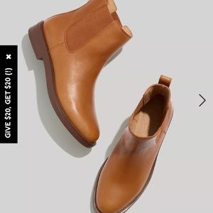 Madewell The Cleary Chelsea Boot in Leather NH206